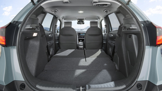 Didelė bagažinės talpa